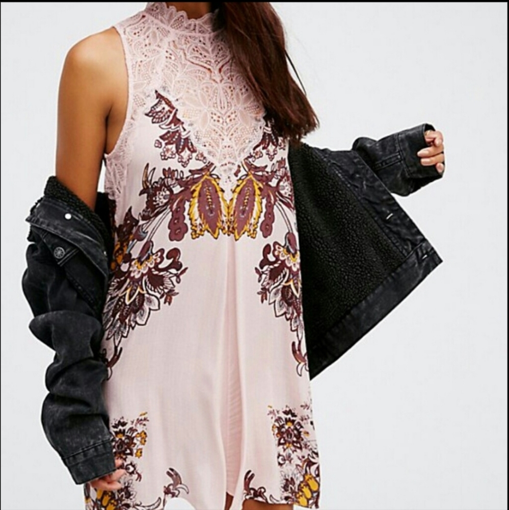 Marsha Lace Slip Dress, like new condition